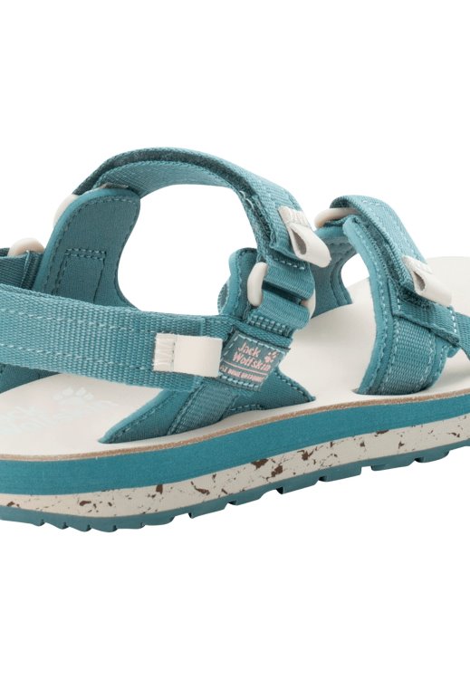 Bluish Grey-Rose Hot Outfresh Deluxe Sandal W Brand Jack Wolfskin