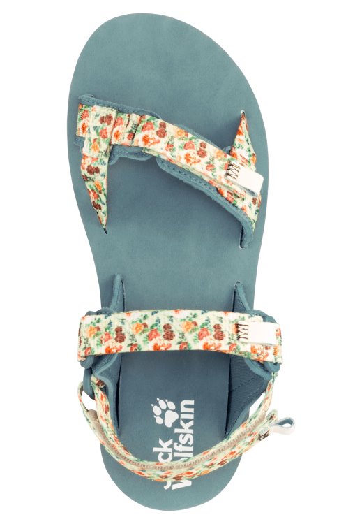 Origins Cotton White Allover Brand Jack Wolfskin Outfresh Deluxe Sandal W