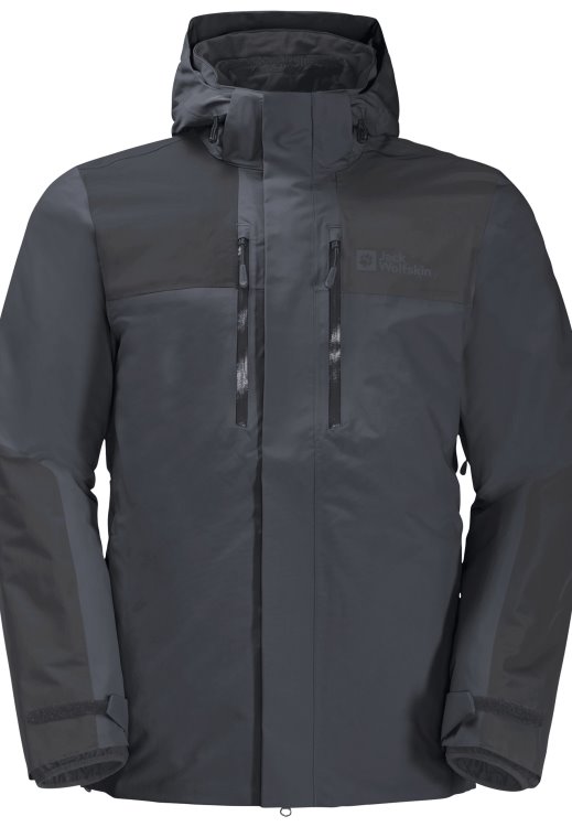 Brand Jack Wolfskin Origin Jasper 3in1 Jacket M Ebony