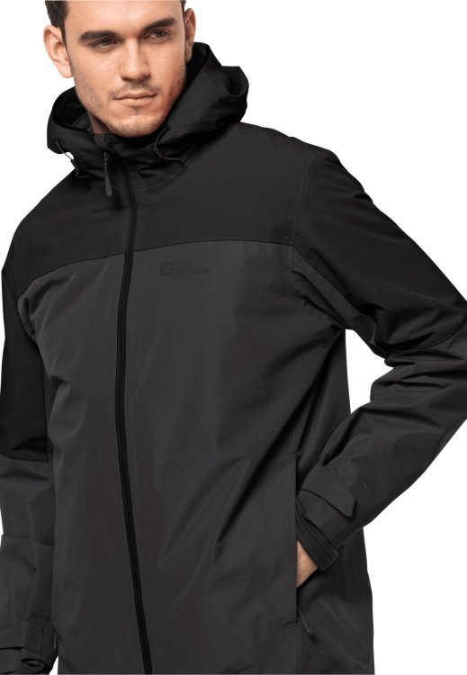 Brand Jack Wolfskin Glaabach 3in1 Jacket M Black Brand