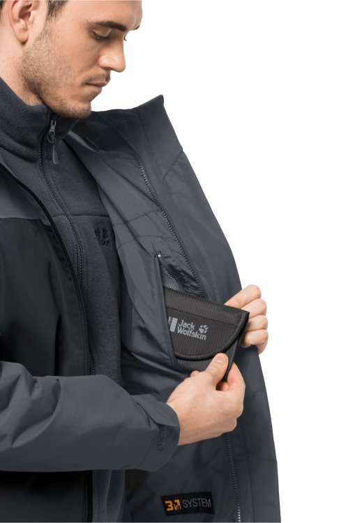 Phantom Brand Jack Wolfskin Original Taubenberg 3in1 Jacket M