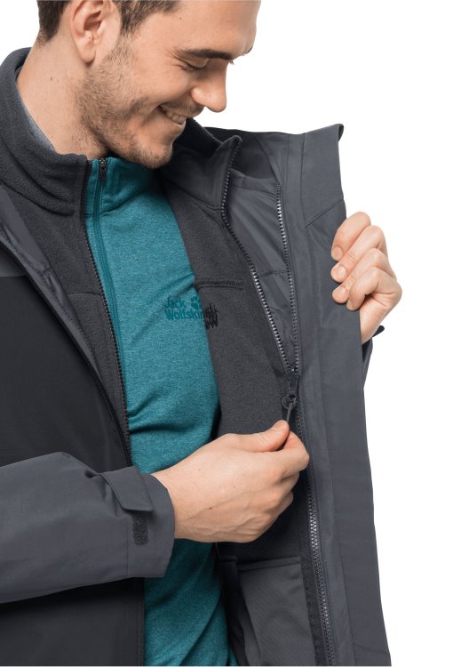 Phantom Brand Jack Wolfskin Original Taubenberg 3in1 Jacket M