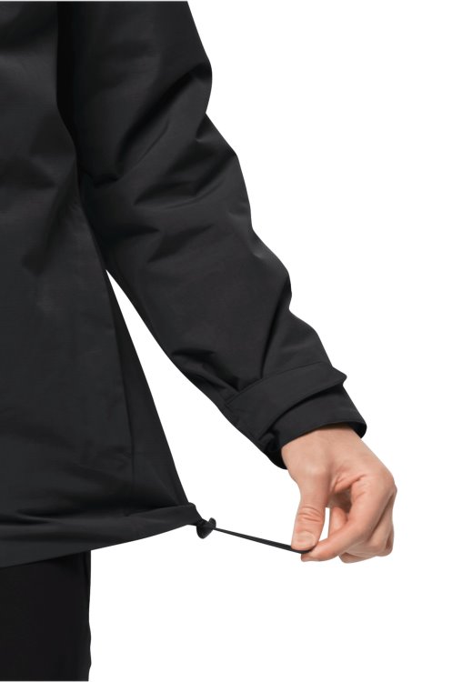Black Altenberg 3in1 Jacket M Collection Brand Jack Wolfskin