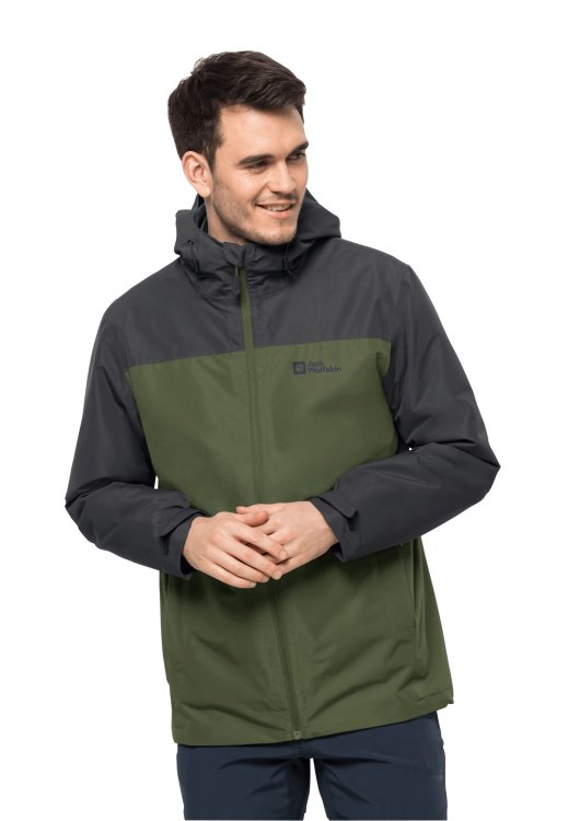 Taubenberg 3in1 Jacket M Greenwood Fashion Brand Jack Wolfskin