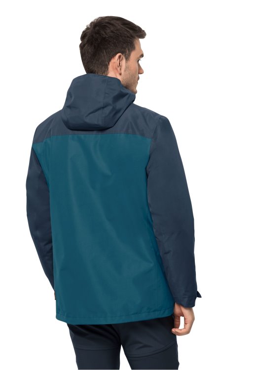 Taubenberg 3in1 Jacket M Collection Brand Jack Wolfskin Blue Coral