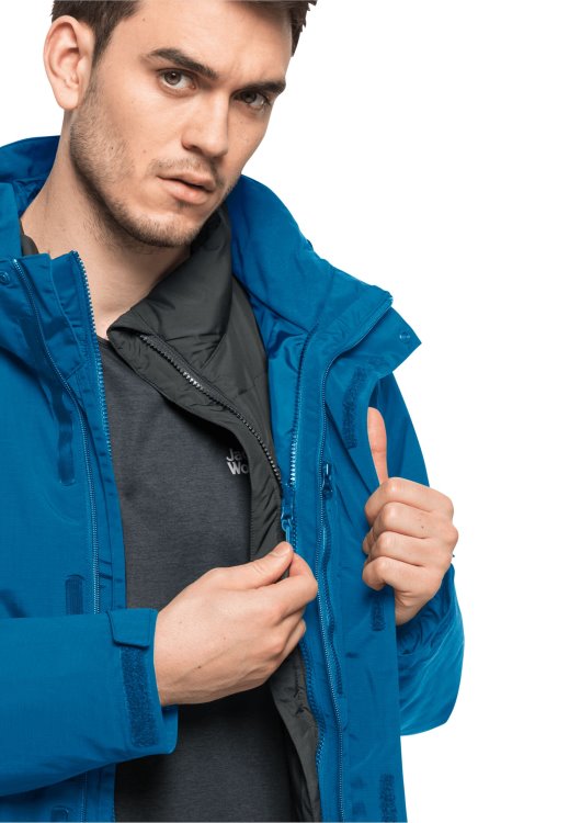 Brand Jack Wolfskin Blue Pacific Origin Bergland 3in1 Jacket M