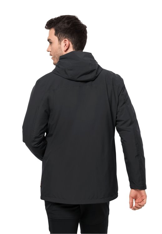 Black Brand Jack Wolfskin Best Feldberg 3in1 Jacket M