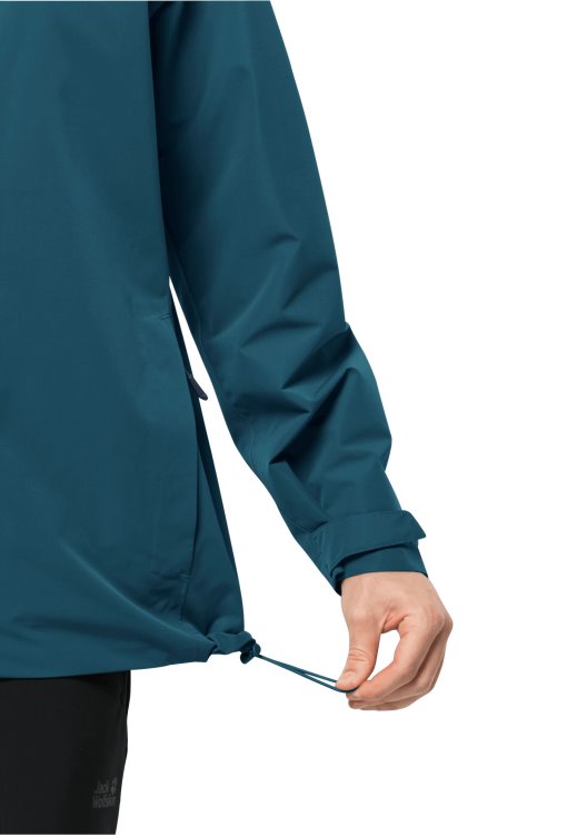 Blue Coral Brand Jack Wolfskin Besler 2l Jacket M New