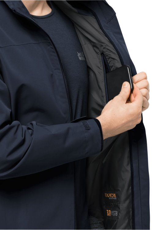 Origins Besler 2l Jacket M Brand Jack Wolfskin Night Blue