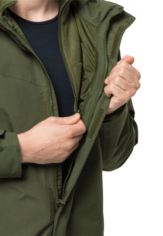 Altenberg 3in1 Jacket M Greenwood Brand Jack Wolfskin Collection