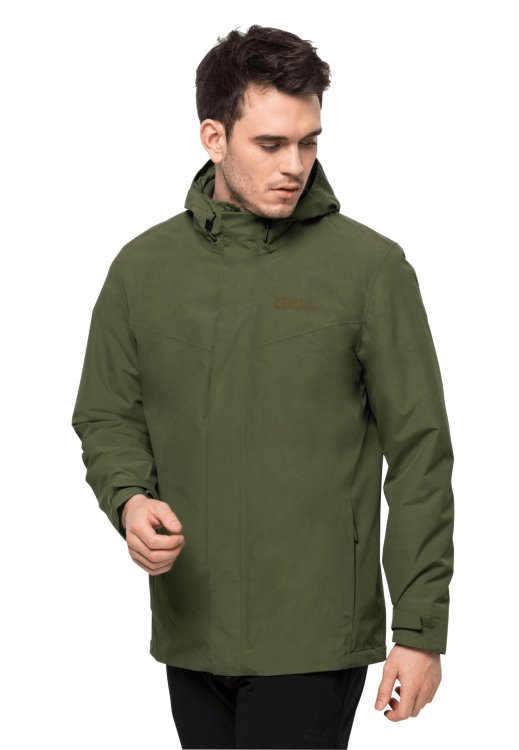 Altenberg 3in1 Jacket M Greenwood Brand Jack Wolfskin Collection