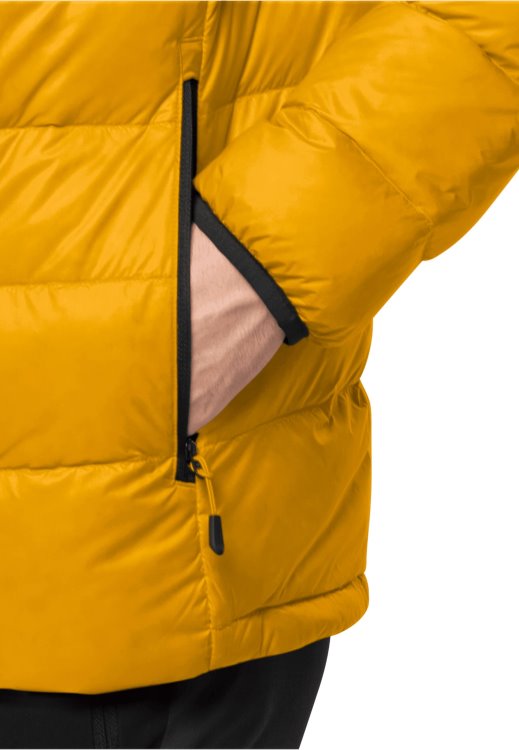 Brand Jack Wolfskin Original Dna Tundra Down Jacket M Burly Yellow Xt