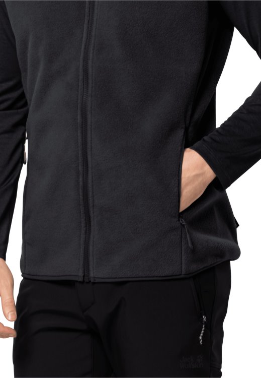 Black Brand Jack Wolfskin Waldsteig Fz Vest M Collection