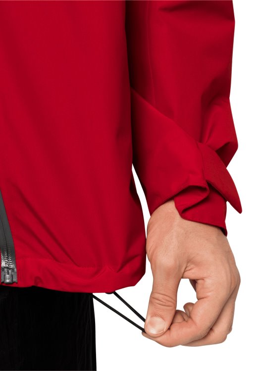 Original Dna Rhapsody Jacket M Adrenaline Red Brand Jack Wolfskin