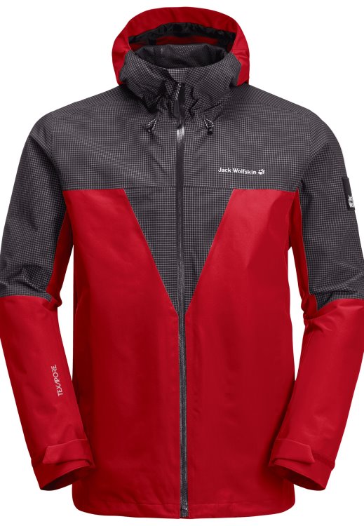 Original Dna Rhapsody Jacket M Adrenaline Red Brand Jack Wolfskin