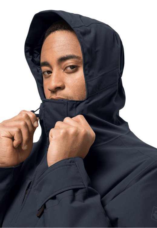 West Coast Jacket Brand Jack Wolfskin Collections Night Blue