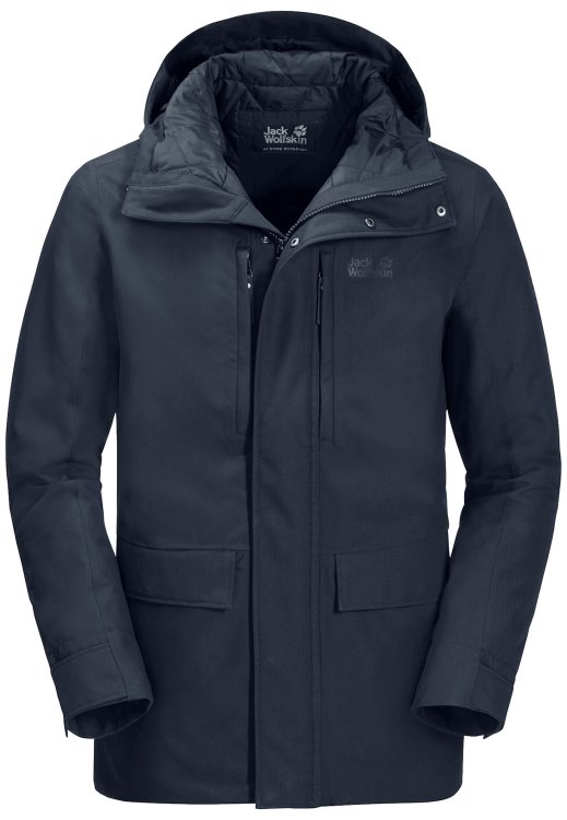 West Coast Jacket Brand Jack Wolfskin Collections Night Blue
