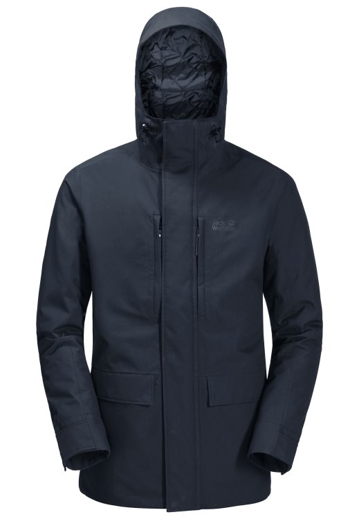 West Coast Jacket Brand Jack Wolfskin Collections Night Blue
