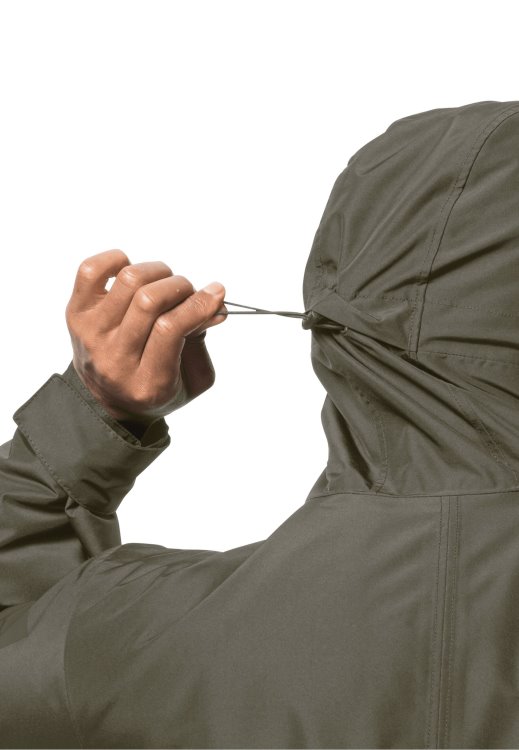 Brand Jack Wolfskin New Dusty Olive Winterlager Parka M