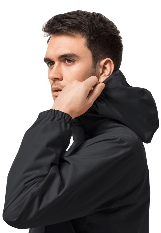 Black Brand Jack Wolfskin Collections Stormy Point 2l Jacket M