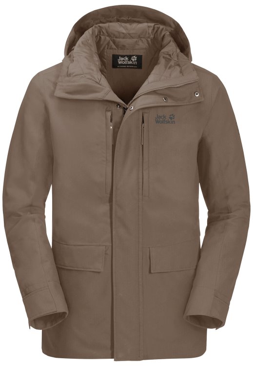 Chestnut Origins Brand Jack Wolfskin West Coast Jacket
