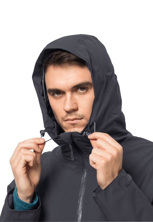Wisper Ins Jacket M Original Brand Jack Wolfskin Ebony