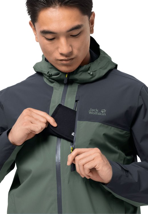 Brand Jack Wolfskin Hedge Green Best Go Hike Jacket M