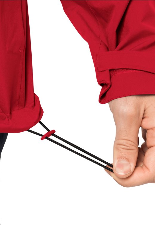 Origin Adrenaline Red Brand Jack Wolfskin Pack & Go Shell M