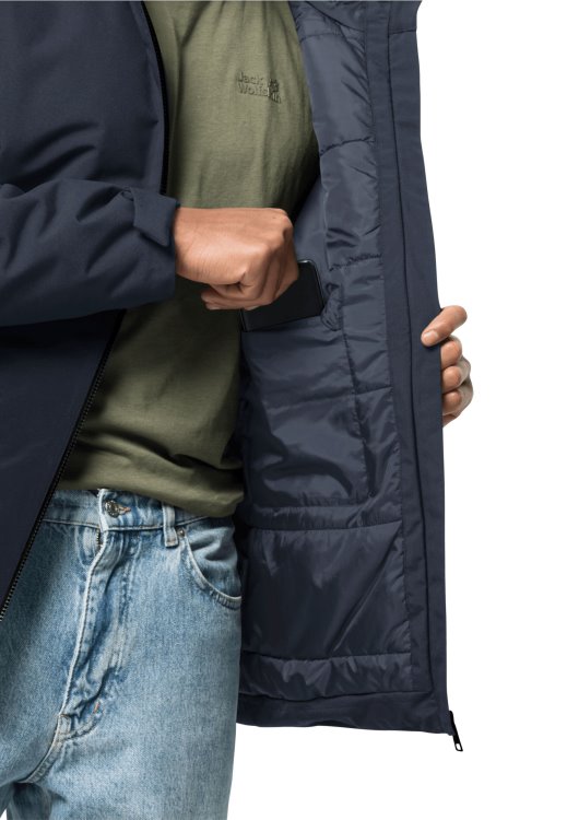 Tempelhof Jacket M Best Brand Jack Wolfskin Night Blue