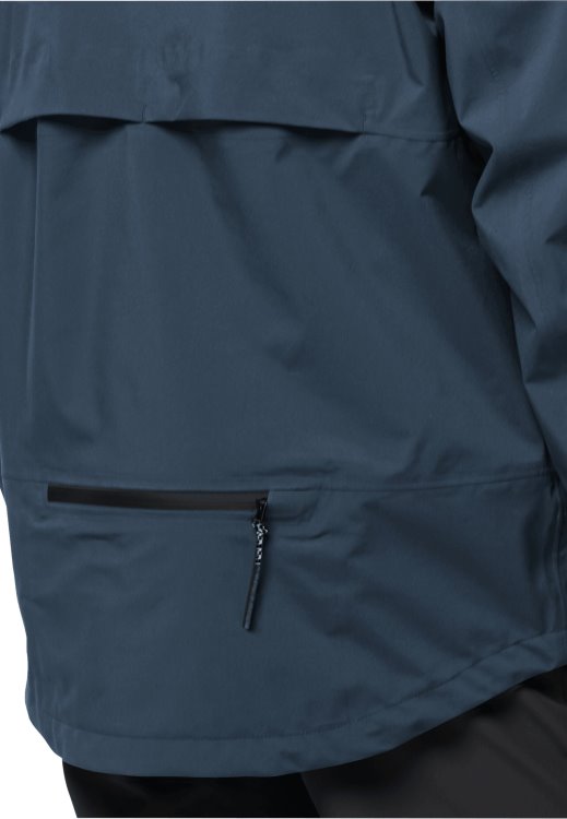 Bike Commute Mono Jacket M New Thunder Blue Brand Jack Wolfskin