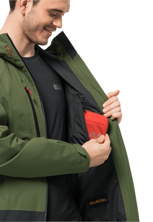Greenwood Brand Jack Wolfskin Eagle Peak 2l Jacket M Original