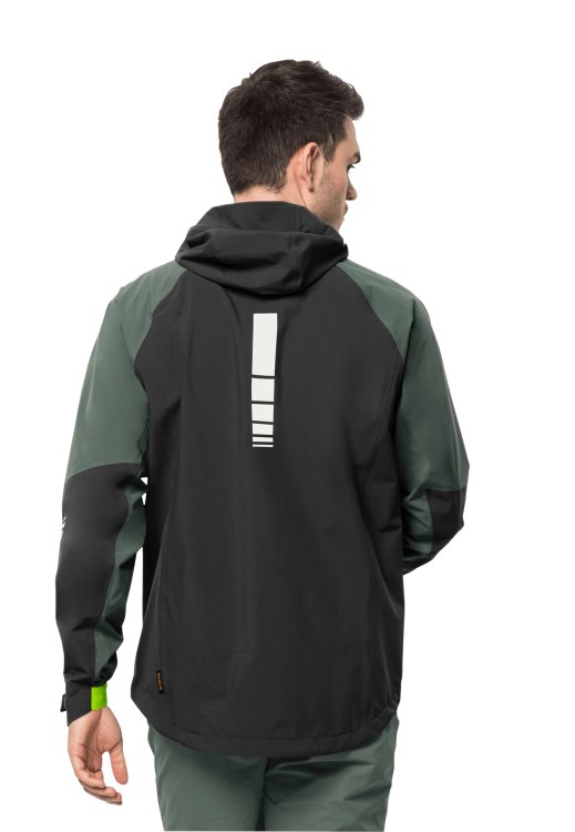 Origins Brand Jack Wolfskin Morobbia 3l Jacket M Hedge Green