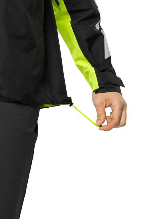 Brand Flashing Yellow Brand Jack Wolfskin Morobbia 2l Jacket M