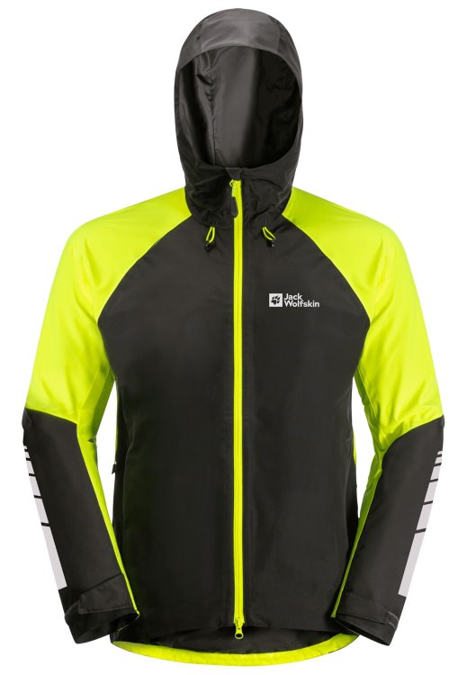Brand Flashing Yellow Brand Jack Wolfskin Morobbia 2l Jacket M