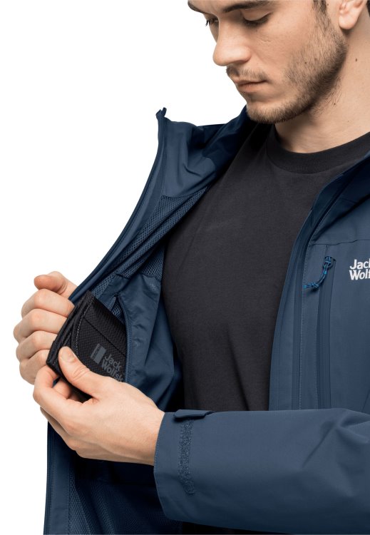 Eagle Peak Jacket M Brand Jack Wolfskin Hot Thunder Blue