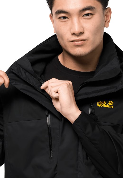 Jasper Flex Men Black New Brand Jack Wolfskin