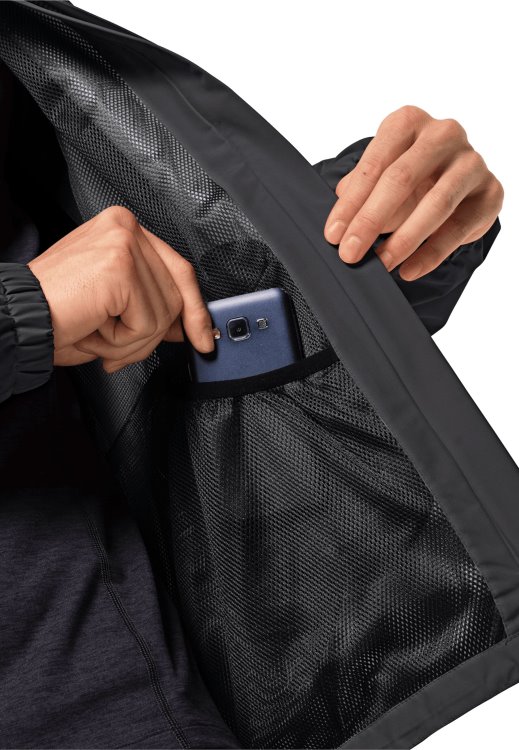 Stormy Point Jacket M Fashion Brand Jack Wolfskin Black