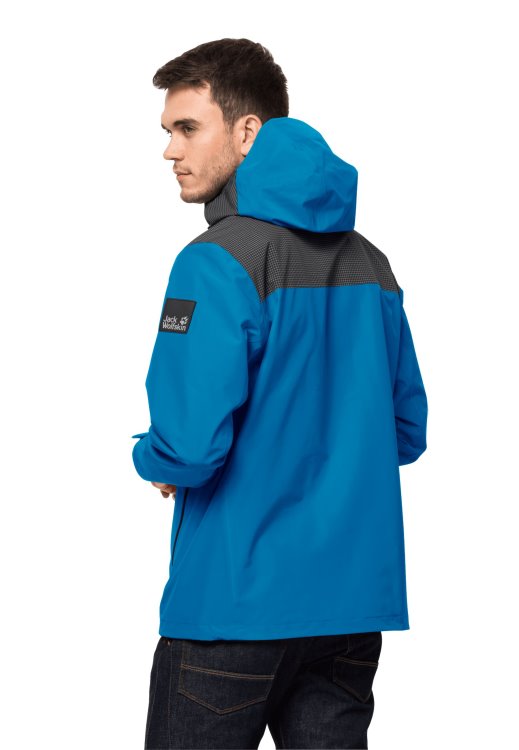 Brand Jack Wolfskin Blue Pacific Dna Block Jacket M