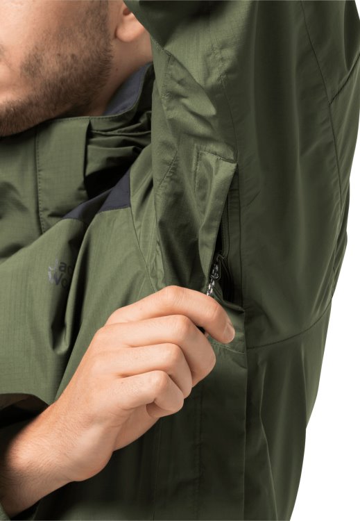 Brand Jack Wolfskin Activate Tour Jacket M Original Greenwood