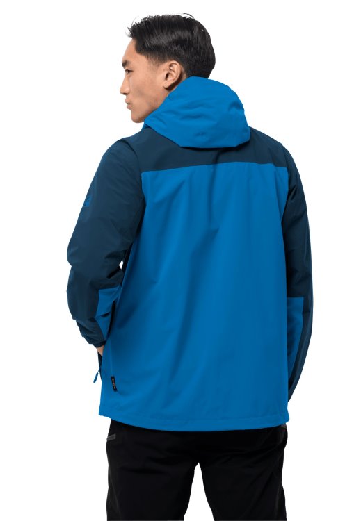Go Hike Jacket M Origin Blue Pacific Brand Jack Wolfskin