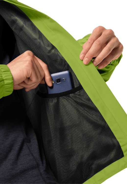 Brand Jack Wolfskin Original Spring Lime Stormy Point Jacket M