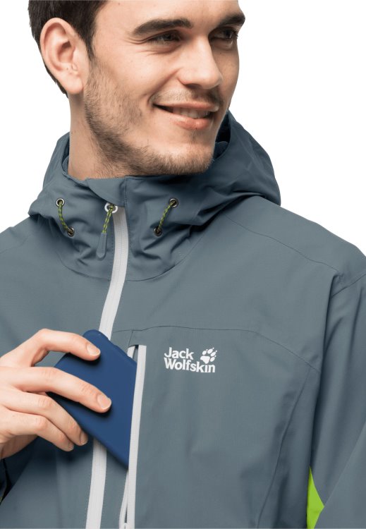 Brand Jack Wolfskin Eagle Peak Jacket M Golden Cypress Hot