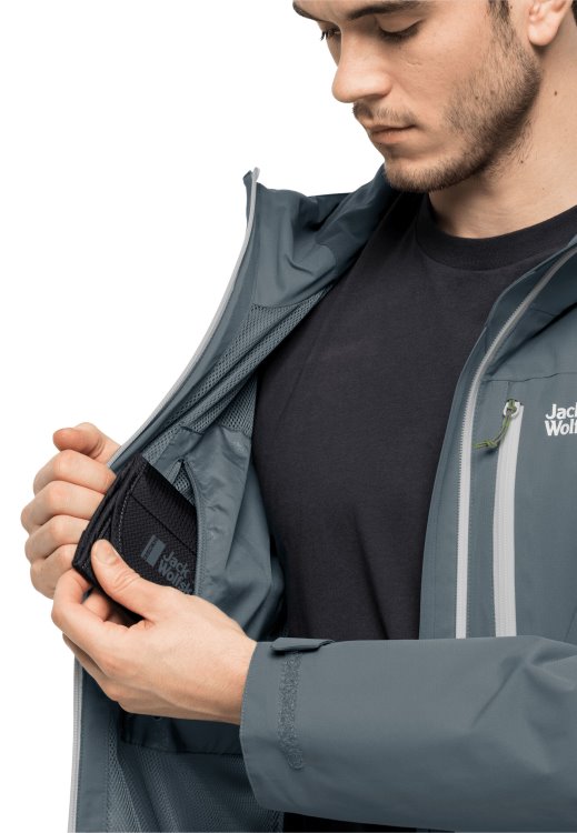 Brand Jack Wolfskin Eagle Peak Jacket M Golden Cypress Hot