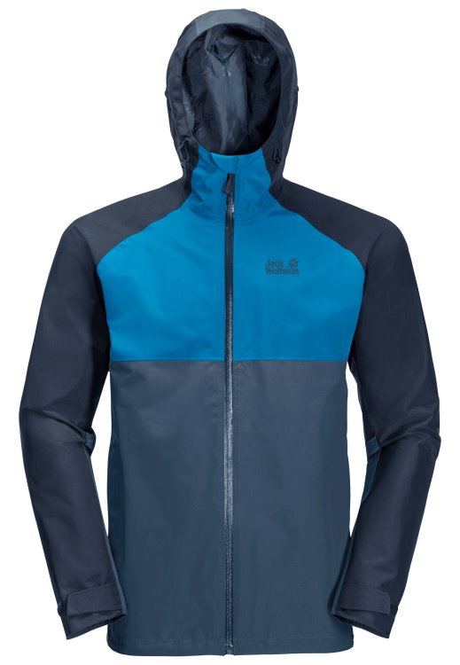 New Thunder Blue Mount Isa Jacket M Brand Jack Wolfskin