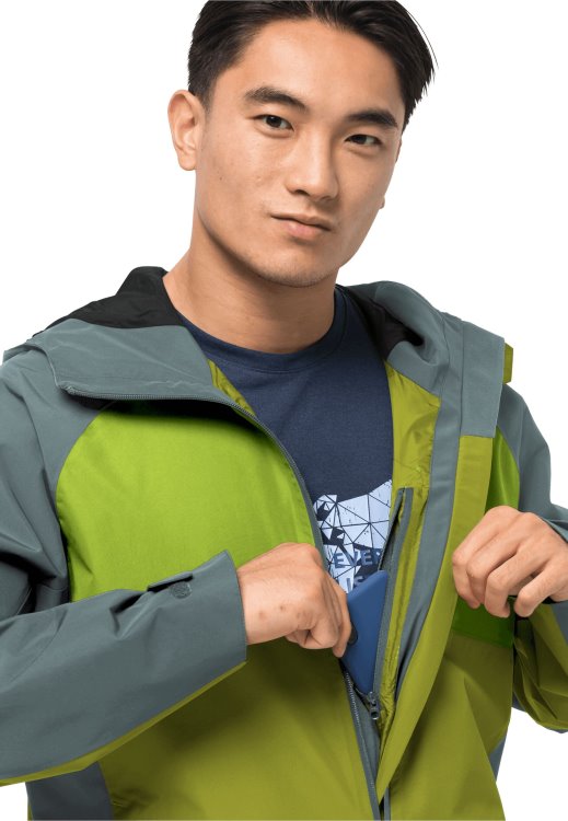 Mount Isa Jacket M Brand Jack Wolfskin Golden Cypress Fashion