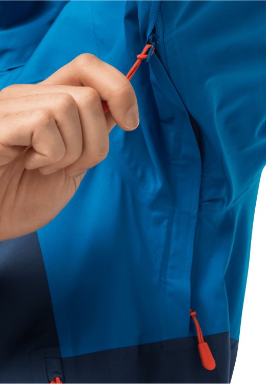 Tourer 2.5l Jacket M Brand Jack Wolfskin Collection Thunder Blue
