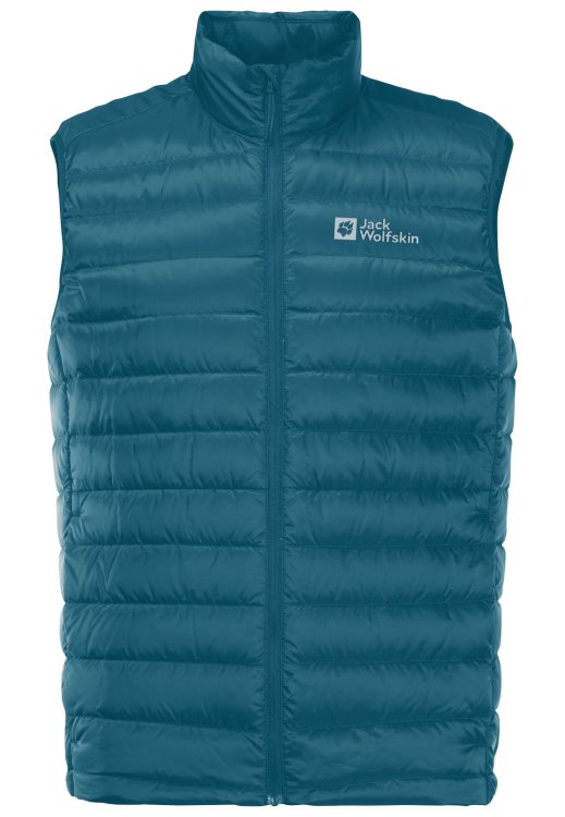 Brand Jack Wolfskin Best Blue Coral Pack & Go Down Vest M