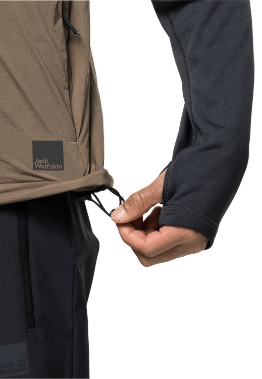 Chestnut Origin Brand Jack Wolfskin Bike Commute Ins Vest M