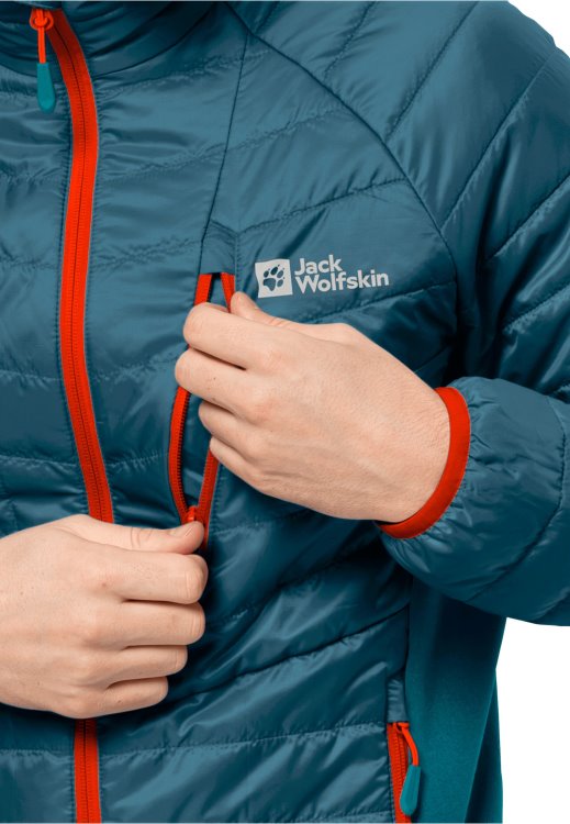 Hot Routeburn Pro Ins Jacket M Blue Coral Brand Jack Wolfskin