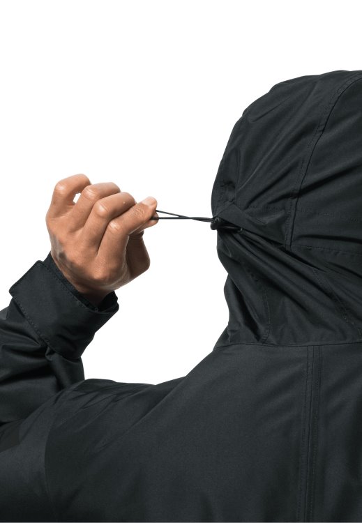Best Brand Jack Wolfskin Black Winterlager Parka M